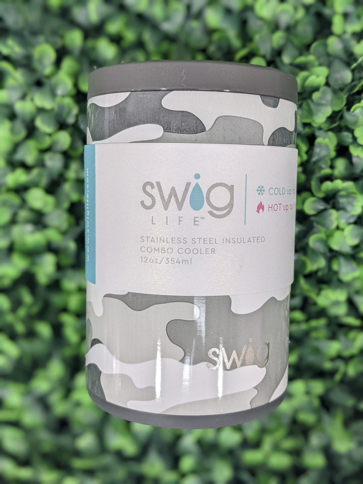 Swig Life Incognito Camo Combo Can+Bottle Cooler (12oz)