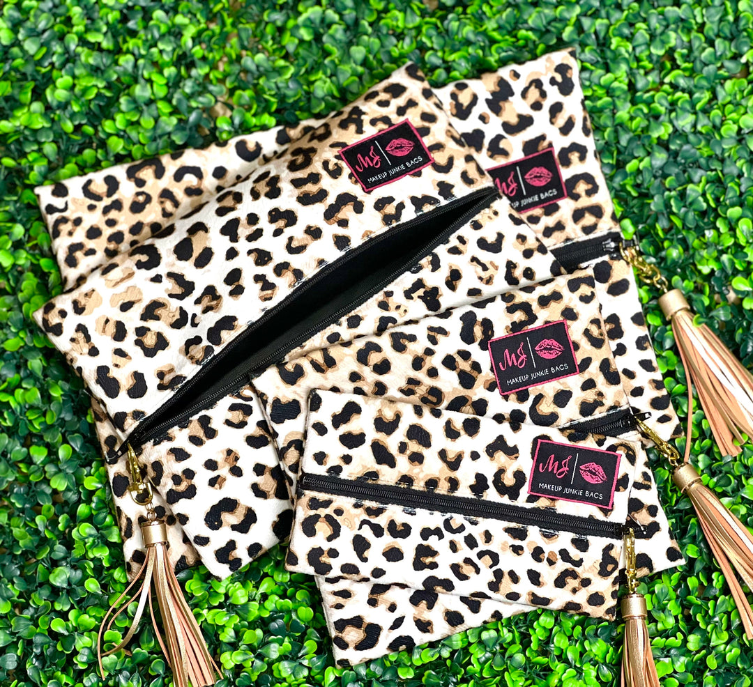 Makeup Junkie Bags - Jungle Cat Tab [Ready to Ship]