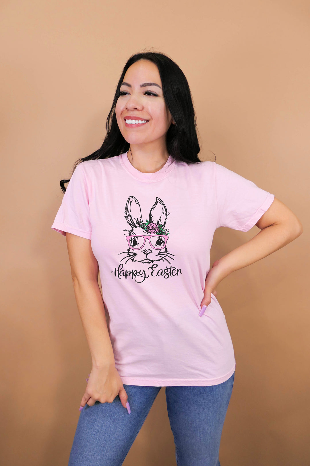 Happy Easter - Comfort Colors Graphic Tee