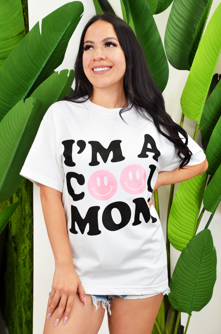 Glamfox - I'm A Cool Mom Graphic Top