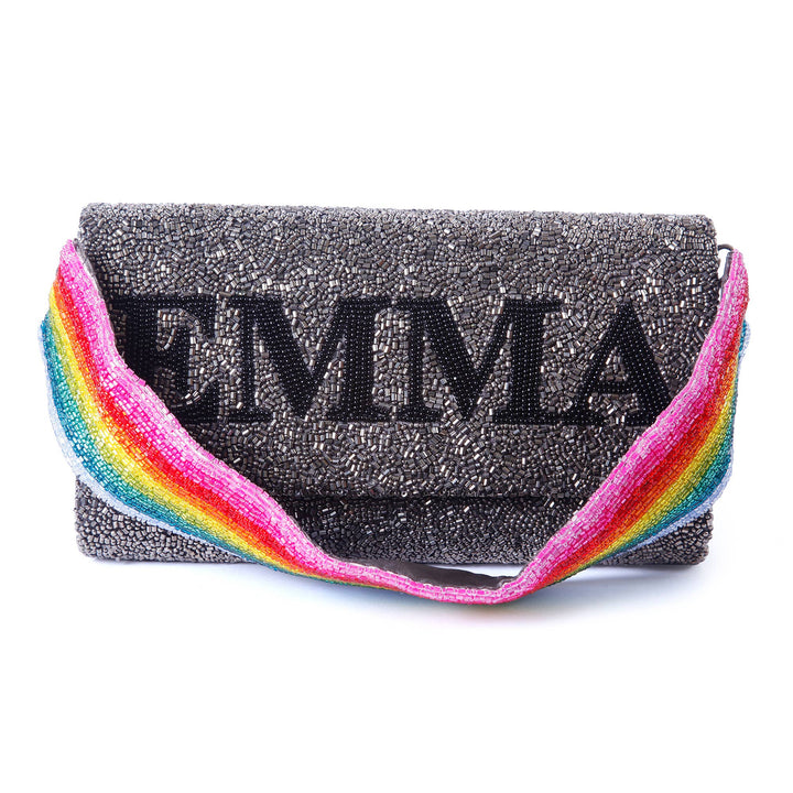 Glamfox - Customize Your Own Beaded Clutch Crossbody [Pre-Order]