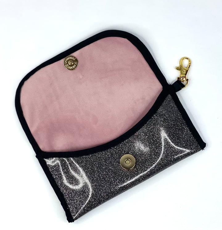 Makeup Junkie Bags - Shimmer Dreamz Sunglass Case [Pre-Order] Glamfox Exclusive