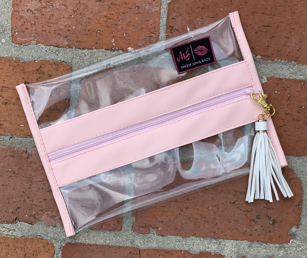 Makeup Junkie Bags - In The Clear Blush [Pre-Order]