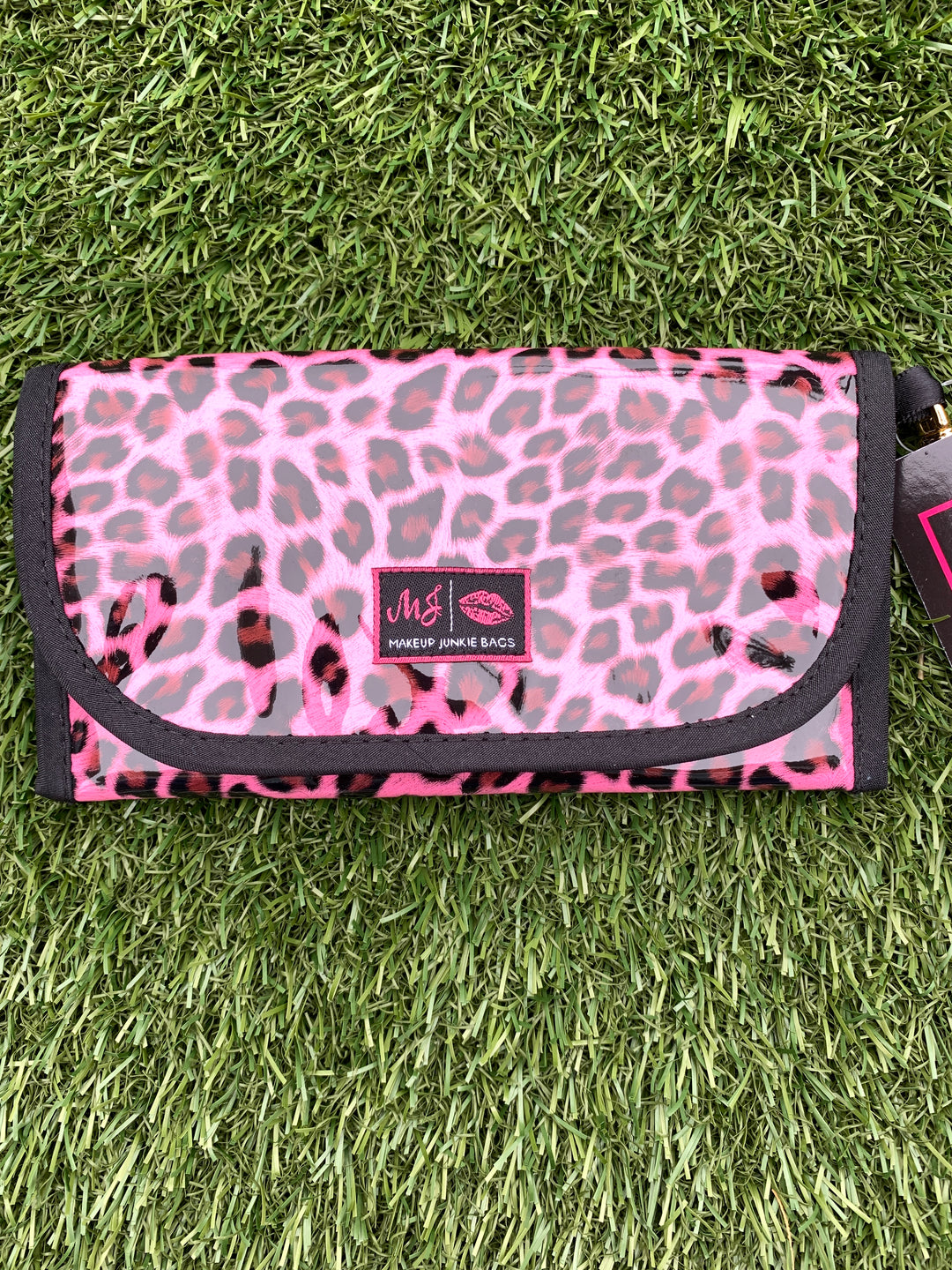 Makeup Junkie Bags - Pink Leopard Patent Sunglass Case [Pre-Order]