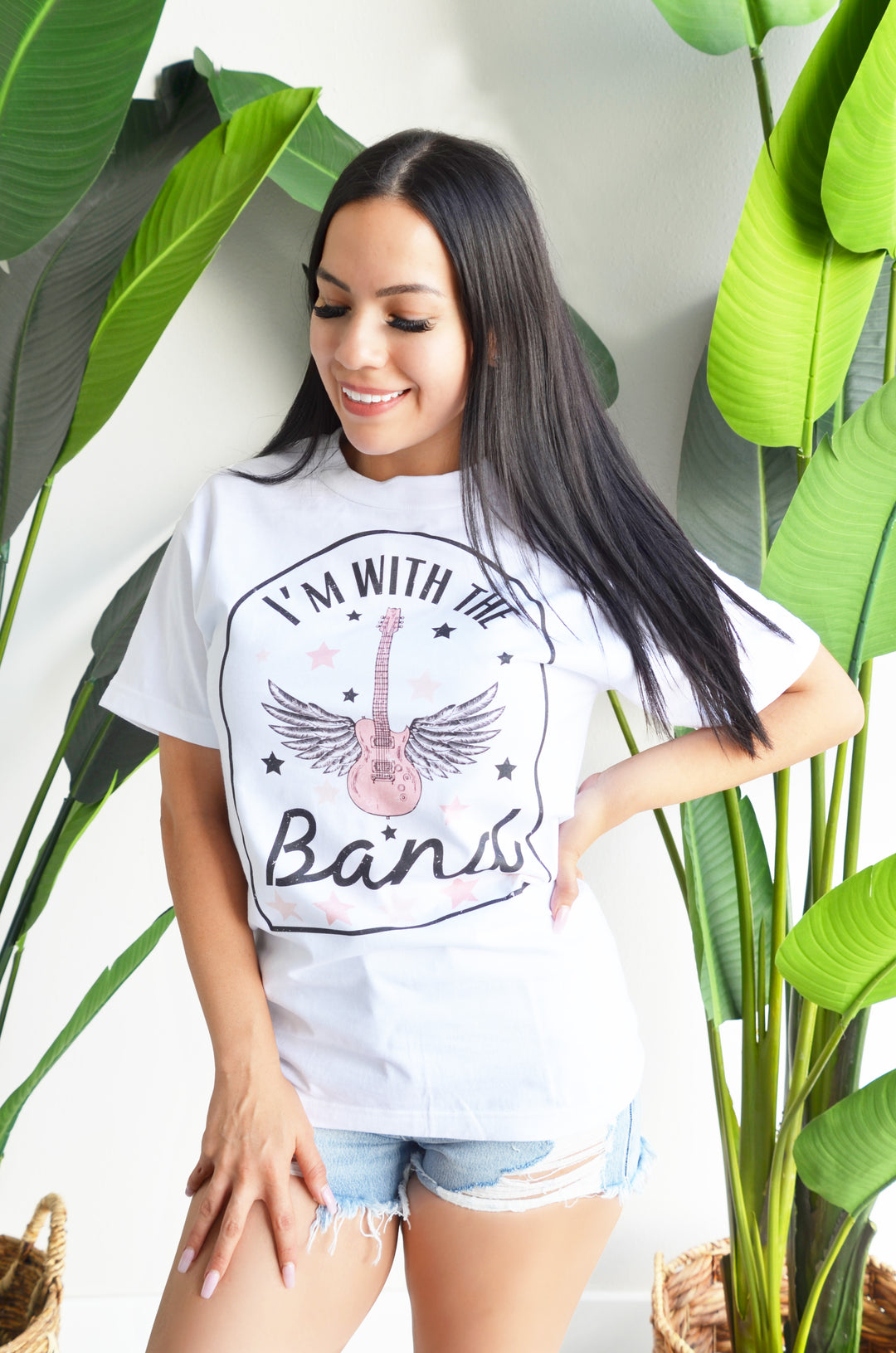 Glamfox - I'm With The Band Graphic Top