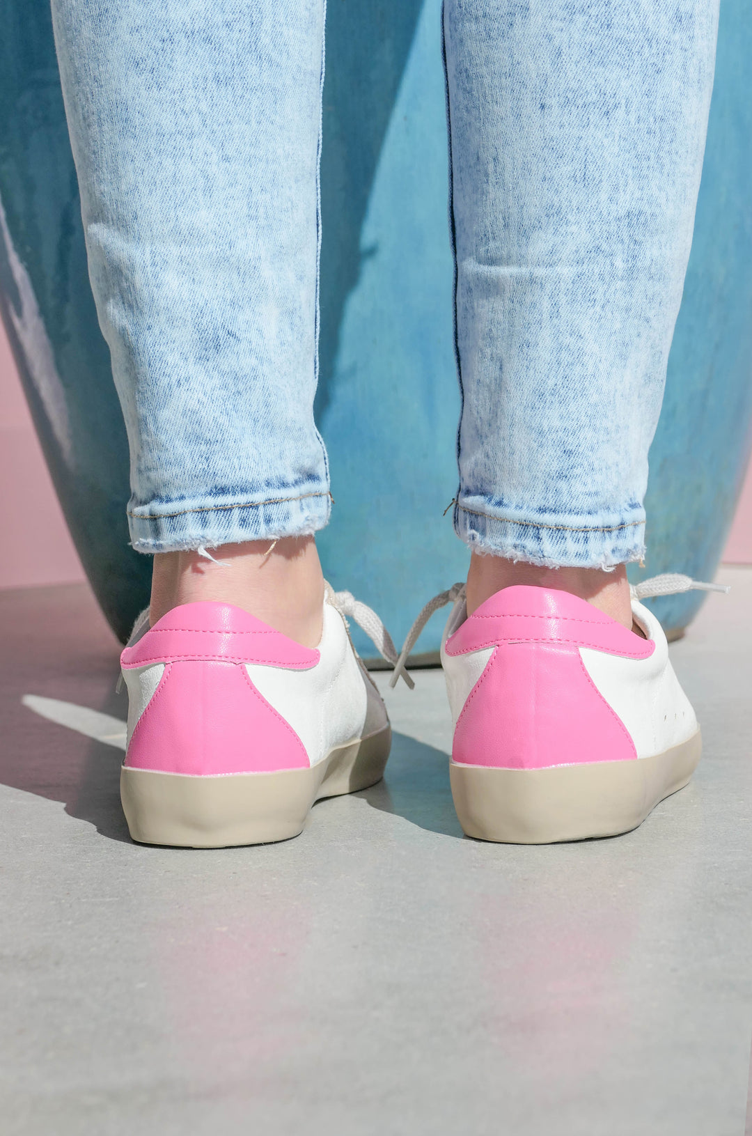 Shu Shop - Mia Bright Pink Sneakers