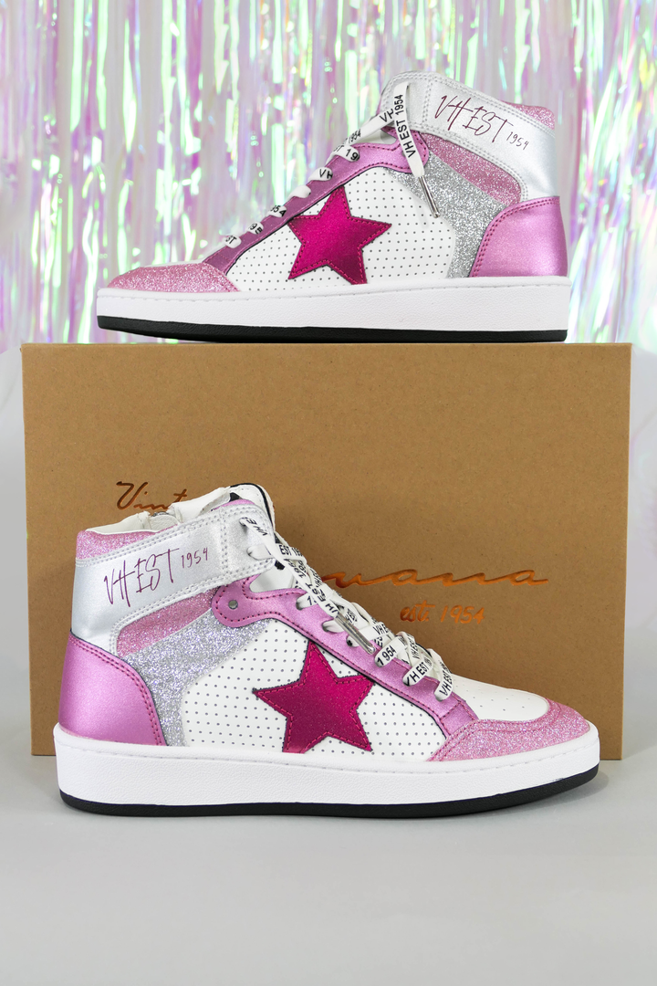 Vintage Havana - Dream 10 Hi Top Sneakers [Glitz and Glamour Collection]