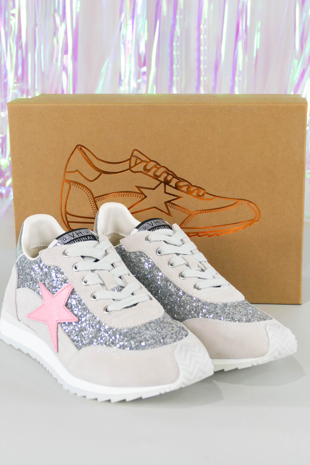 Vintage Havana - Shooter 5 Pink Star Sneakers [Signature Collection]